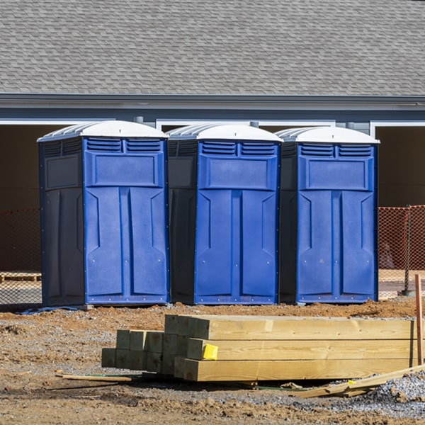 how do you dispose of waste after the portable restrooms have been emptied in Vestaburg MI
